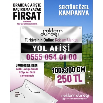 100X300 AVRUPA VİNİL AFİŞ 
