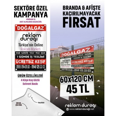 60x120 280 GR DİREK AFİŞİ