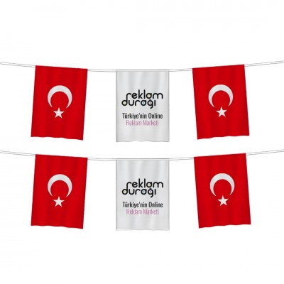 İpe Dizili Bayrak