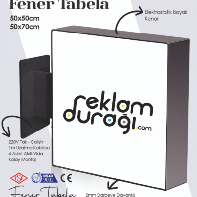 Köşeli Fener Tabela