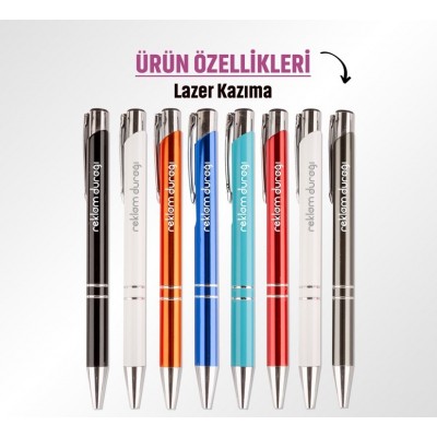 Çorlu Metal Tükenmez Kalem
