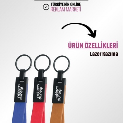 Slikon Kayışlı Anahtarlık